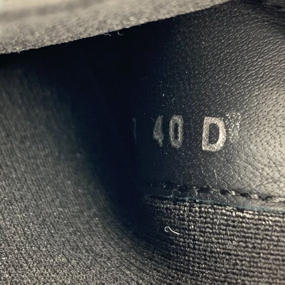 Alexander McQueen Black Split Leather Platform Chelsea Boots Size 40 - Picture 8 of 9